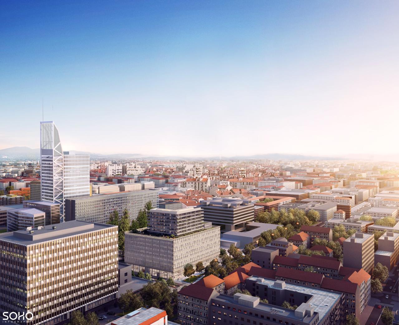 Bureau Lyon 25305m² Location bureau Lyon Rhône OLBUR2110517 2